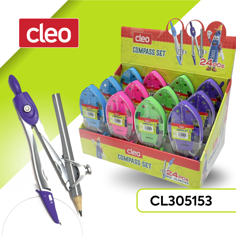 CLEO Stationery Compass